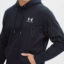 언더아머 에센셜 기모 안감 후드티셔츠 긴팔