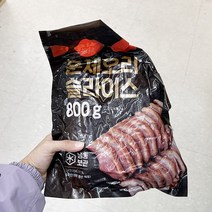 식자재왕 훈제오리슬라이스 800g x 1개, 종이박스포장