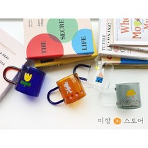 내열 귀여운 유리컵 집들이 선물 빈티지 홈카페 캠핑 레트로 티컵 머그잔 우유컵 아동, 모자 일러스트