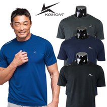KOMONT 코몽트 스트라이프 기능성 냉감 반팔티셔츠 단체 작업