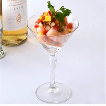 미도리 호퍼 마티니 글라스 1개