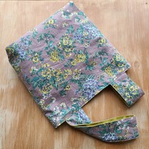 [DIY] 퀼트손목가방만들기 린넨양면손목가방 디자인선택 릴리안퍼플 외 디자인선택가능 봄가방 여름가방 매듭가방