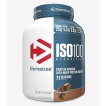 다이마타이즈 ISO100 아이소100 프로틴 단백질 보충제 WPIH 71서빙 2.3kg, 1개, 초콜릿