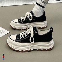 DarjinQD 여성 스니커즈 기본템 발편한 키높이운동화 BH516