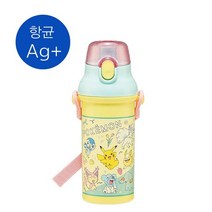 포켓몬 뉴 레트로 원터치 물병 480ml (598432) 유아 아동 어깨끈 물병