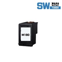 삼성 INK-M180 SL-J1660 J1665 J1663 J1770FW 재생 잉크 검정, C180 컬러 [정품용량 2배]