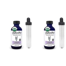 (미국직배) 1+1 퓨라도르 라벤더 에센셜오일 라벤더오일 USDA 인증 118ml PURA DOR Organic Lavender Essential Oil 100% Pure USDA