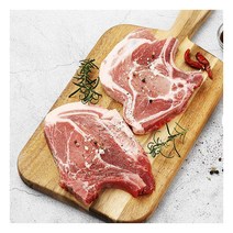 [바라던] 돼지고기 뼈목살 600g 2팩 / 캠핑 구이용, 주문선택:뼈목살600g 2팩