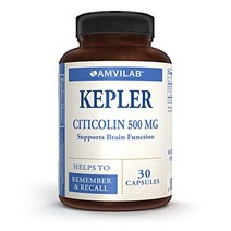 amvilab citicoline cdp choline 500mg은 뇌 기능을 강화하고 케플러는 앰프를 기억하는 데 도움이 됩니다. 리콜 작업 기억력 집중력 집중력 두뇌 에너지