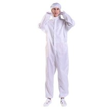 제전복 원피스 방진복 무진복 정전기 방지 클린복 10P, (블루) S-6XL  10P
