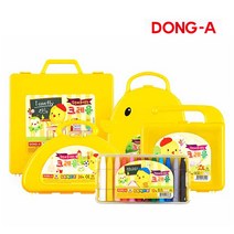 미니미월드 노랑병아리 손에묻지않는 크레용 18색