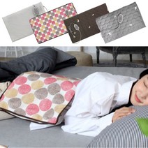 프리미엄 전기 찜질기 온 찜질팩 어깨 허리 다리 발 온열기 수족냉증 기본형, 기본형_꽃동산 커버, 그레이 커버