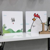 아트박스/꾸밈 pi383-스탠드액자2P_꼬꼬닭