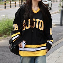 긴팔 유니폼 럭비티 풋볼티 축구티 매쉬 오버핏 박시핏 가을 긴팔티 y2k 긴팔져지