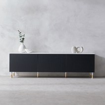 갤러리 1800 비스포크 슬림 높은 거실장 티비다이 3color, 01.1800높은거실장 일반형, 02.화이트블랙