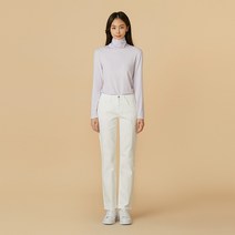 [JAJU/자주] 여 스트레이트핏 데님 팬츠_화이트