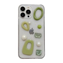 옥반지 패션 인공 링 앰프 진주 케이스 for iphone 13 pro max 64
