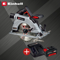 아인헬 충전 원형톱 7인치 TE-CS 18/190 Li BL-Solo 4331210, 본체+4.0Ah배터리+급속충전기