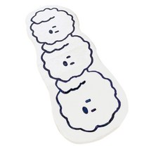 강아지모양 러그 발매트