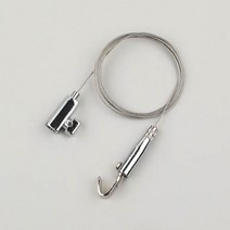 철물백화점 와이어 액자걸이 레일 사진걸이, 1개, B4 거북등 기본형(소) 실버