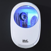 분리세척 및 보관이 편리한 대용량 3단 보관함 UVC 멀티 수저 살균기, 그레이