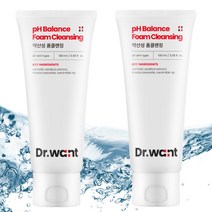 1+1 닥터원트 약산성 폼 클렌징 100ml