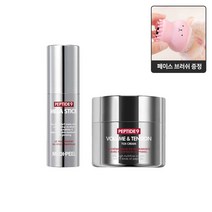 엠플 180병 분량 고농축멀티밤 볼꺼짐 처진얼굴 잡티제거 피부탄력 복구크림 2종 + 얼굴 모공 브러쉬