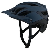Troy Lee Designs A3 Uno 하프 쉘 마운틴 바이크 헬멧 - MIPS 포함 EPP EPS 프리미엄 경량 올 엔듀로 자갈 트레일 사이클링 MTB (블랙 XS/SM), Slate Blue