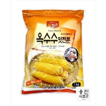청은 옥수수맛전분 1kg 옥수수가루 탕수육 꿔바로우 우유떡 바삭 쫀득 튀김 베이킹재료 분말, 1개