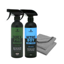 디크로닉 퀵프로 500ml 엔진 클리너 엔진룸 청소 세정제 크리너 타월, EB-2 에보클린 500 세트