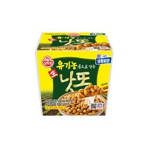 오뚜기 유기농콩으로 만든 생낫또 일본음식 간편식 건강식 150g 1세트, 6세트