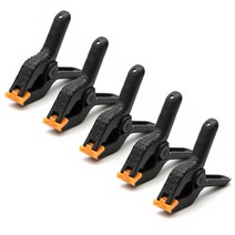 E T SHOP 목공용 직각 고정 클램프 A타입 110mm, 5개