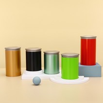 철재케이스 Tinplate 차 캔 125g 원형 나선형 금속 캔 밀봉 철 캔 차 포장 철 상자 인쇄 사용자 정의 굿즈 보관함, 3. GY002-160 트랙 그린