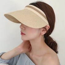 엘마운틴 HK 밀짚모자 선캡