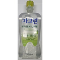 가그린 가글 후레쉬 라임 구강 청결제 1200ml 입냄새 제거 휴대용, 1개