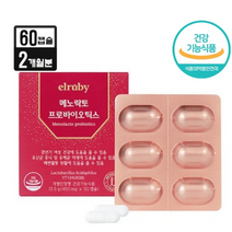 엘루비 메노락토 프로바이오틱스 갱년기유산균 30캡슐, 1개