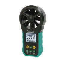 휴대용 풍속계 디지털 풍속 측정기 온도 습도, MT-4615-C 풍속계