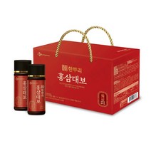 씨제이웰케어 CJ 한뿌리 홍삼대보 100ml x 10병, 상세 설명 참조, 단일옵션