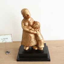 동심소 앤틱 황동 조각상/장식품/조형물, 단품