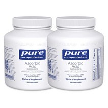Pure Encapsulations 퓨어 인캡슐레이션 비타민c 250 정 Ascorbic Acid Vitamin C 250 Capsules, 2개