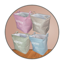 런드리백 혼자사는 남자 선물 빨래방바구니 세탁자루 천 빨래바구니 특대, 01.이스타몰 마 바구니-갈색