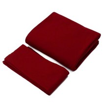 당구대천 매트 펠트 액세서리 당구 풀 테이블 천으로 스누커 호텔 6pcs 스트립 전문 연주 7 8 9ft 내구성, 01 Red 7ft, 빨간