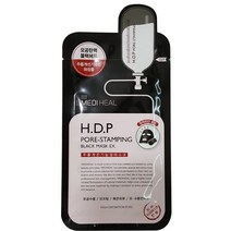 메디힐 HDP 포어스탬핑 블랙 마스크 이엑스 15매 마스크팩, 1개