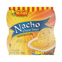 리코스 나쵸치즈소스 4개입, 400g, 1개
