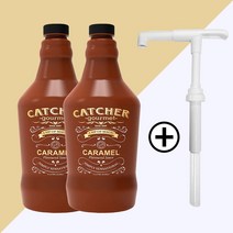 캐처 프로페셔널 카라멜소스 2개 + DY범용소스펌프, 단품