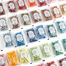실링왁스 봉투왁스 씰링 스탬프 밀랍 다꾸 청첩장 편지 100알, 63.핑크