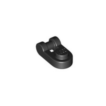 레고 부품 검정 Round 1 x 1 with Bar Handle 26047