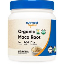 뉴트리코스트 퓨어 마카 루트 파우더 500g Nutricost Pure Maca Root Powder, 1개, 1