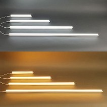 (주)블루앤엘이디 600mm LED T5 슬림바 간접조명 10w 형광등 대체, 1개, 전구색