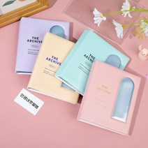 인생네컷 앨범 커플 라이프 사진집 인생네컷보관 셀프사진 포토북 보관 4x6, 블루